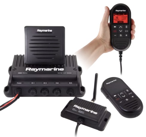 Ray 91 УКХ | VHF Радіостанція з блоком і постами з GPS та AIS