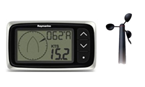 Raymarine i40 Wind / індикатор сили та напряму вітру