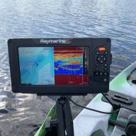 Element 7 HV - 7" екран, ехолот CHIRP, 3D HyperVision, Wi-Fi, GPS, датчик на транець HV-100+ - Element 7 HV - 7" екран, ехолот CHIRP, 3D HyperVision, Wi-Fi, GPS, датчик на транець HV-100+